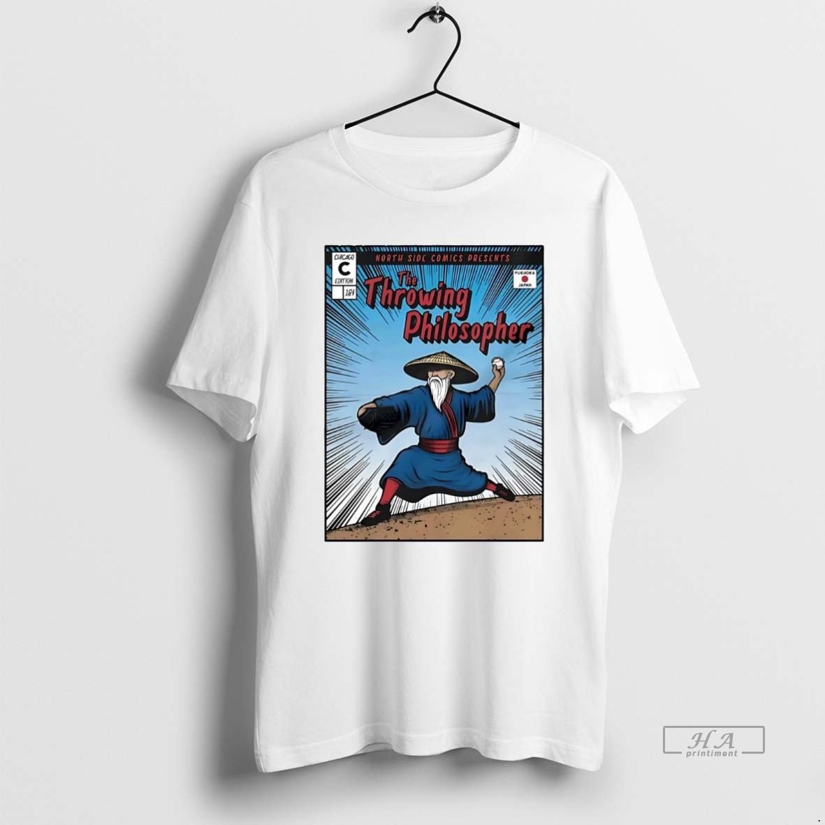 Official Trendy Chicago Cubs North Side Baseball The Throwing Philosopher Tee Shirt