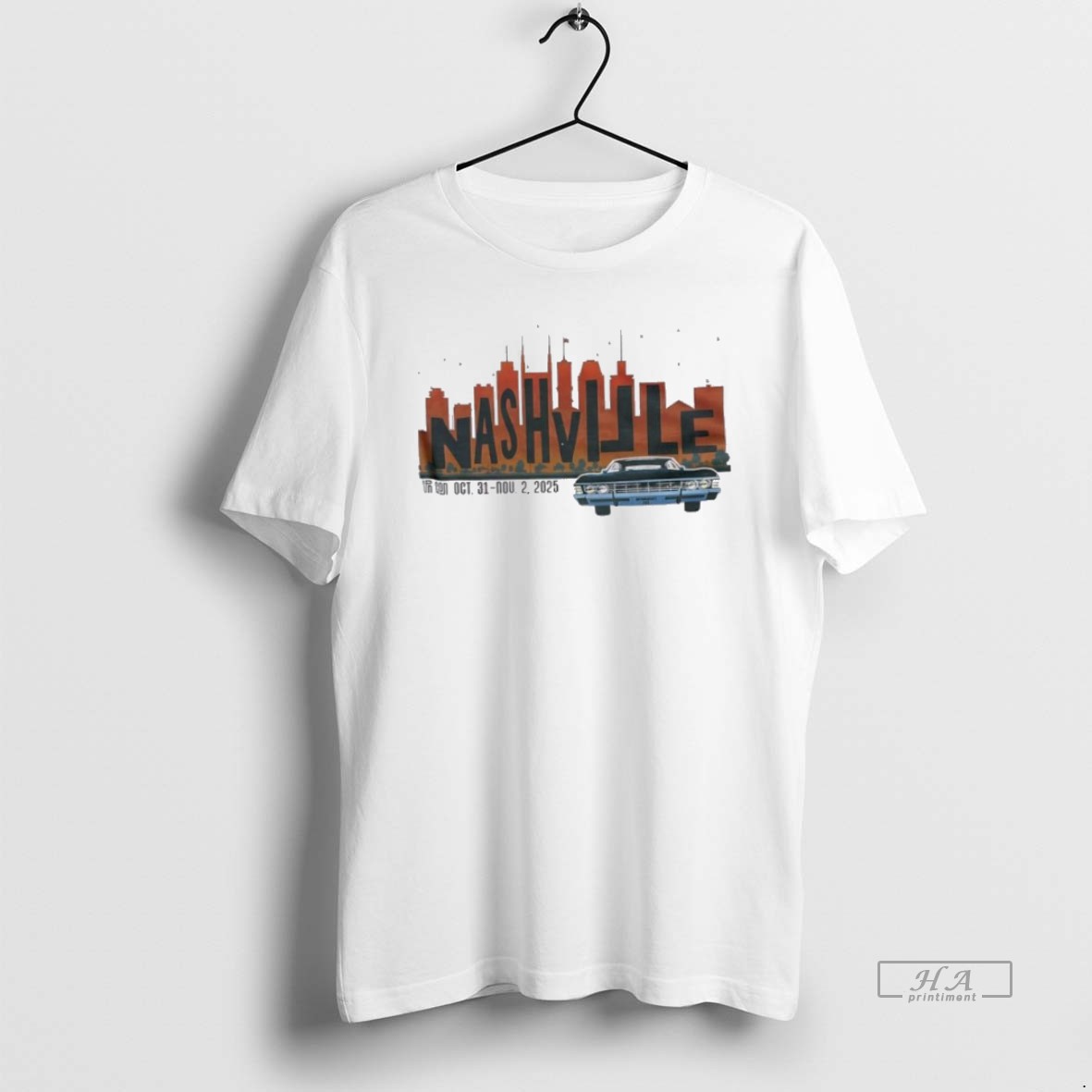 Official Trendy Creation Nashville Oct 31 To Nov 2 2025 Vintage Tee Shirt