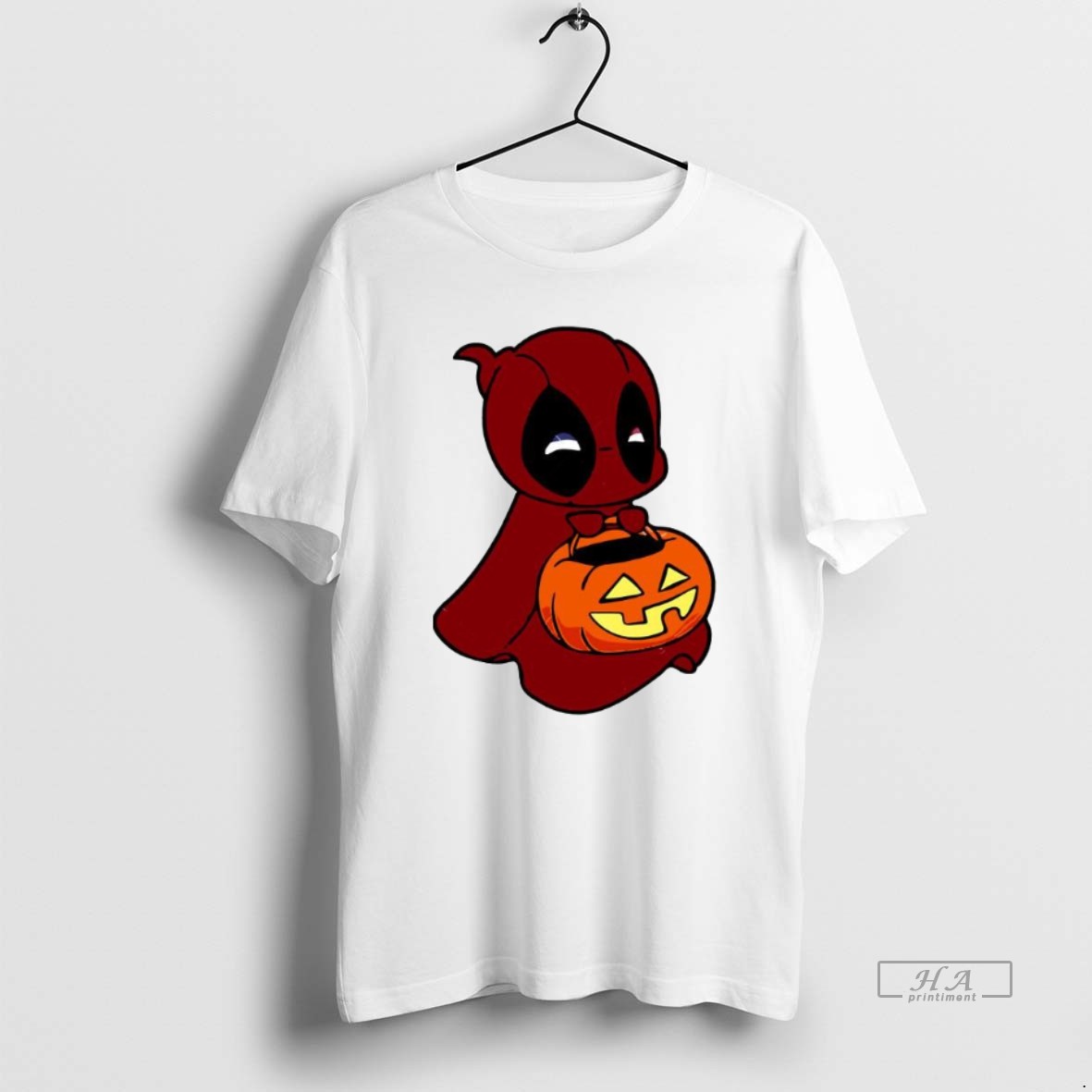 Official Trendy Deadpool Ghost Halloween Tee Shirt