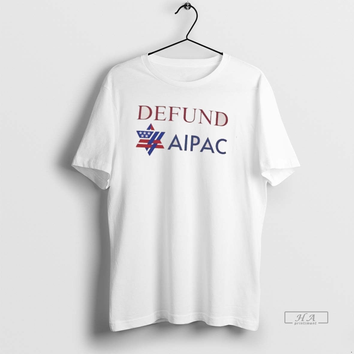 Official Trendy Defund Aipac Logo Tee Shirt
