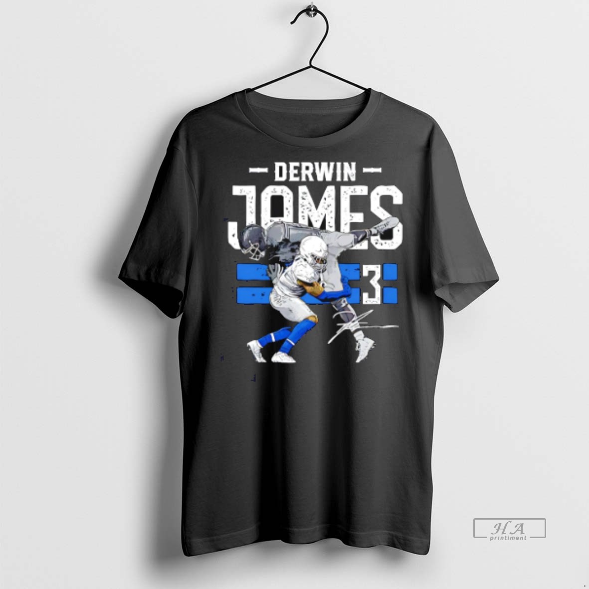 Official Trendy Derwin James Los Angeles Chargers Tackle Signature Tee Sweater Hoodie