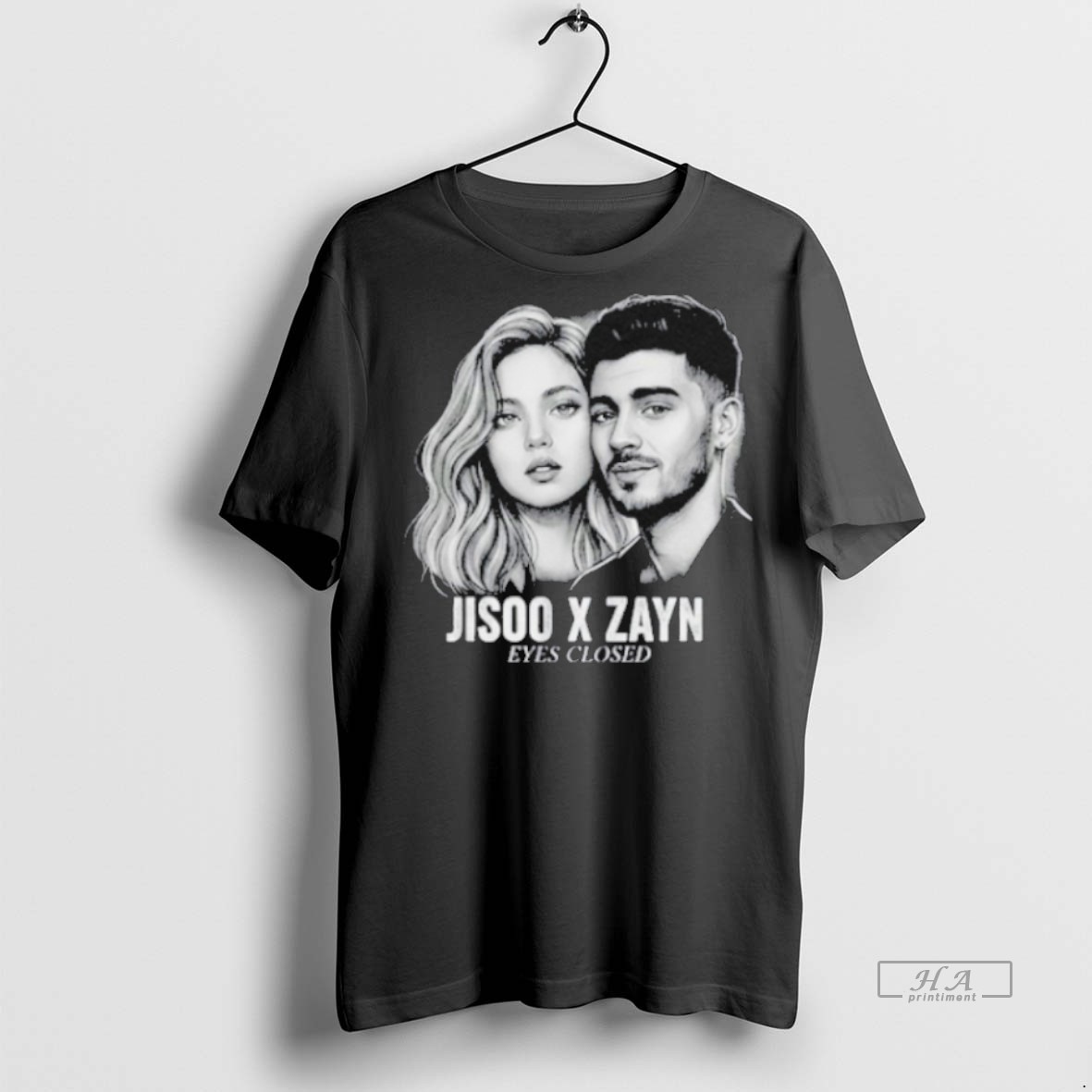 Official Trendy Design Jisoo Zayn Eyes Closed 2025 Tee Sweater Hoodie