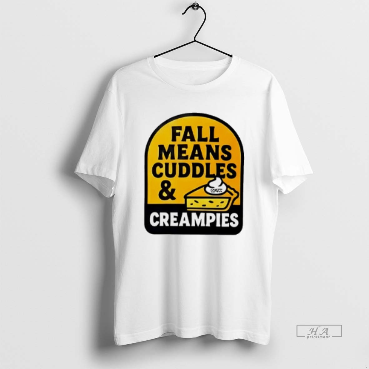 Official Trendy Fall Means Cuddles And Creampies Tee Shirt