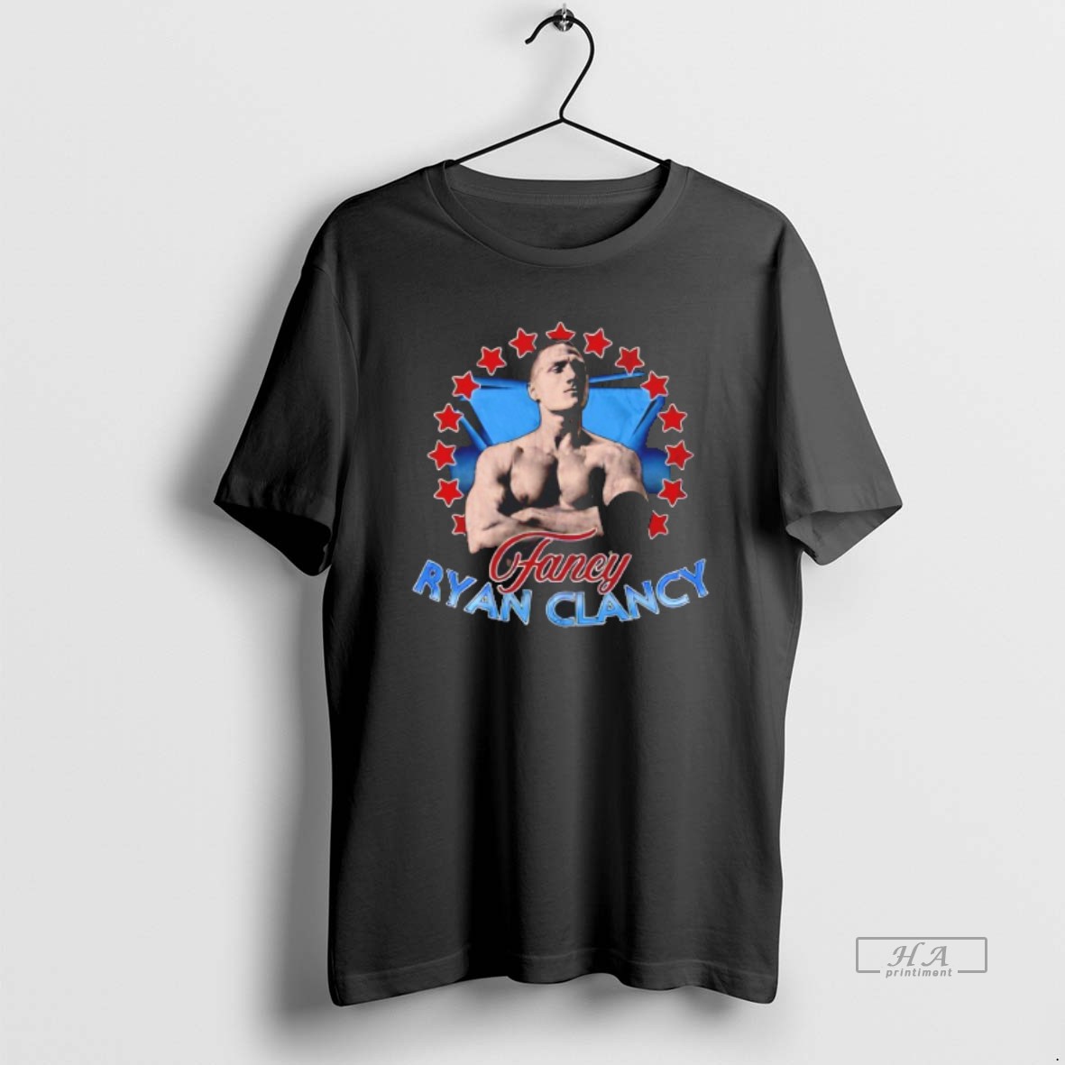 Official Trendy Fancy Ryan Clancy Classic Stars Tee Shirt