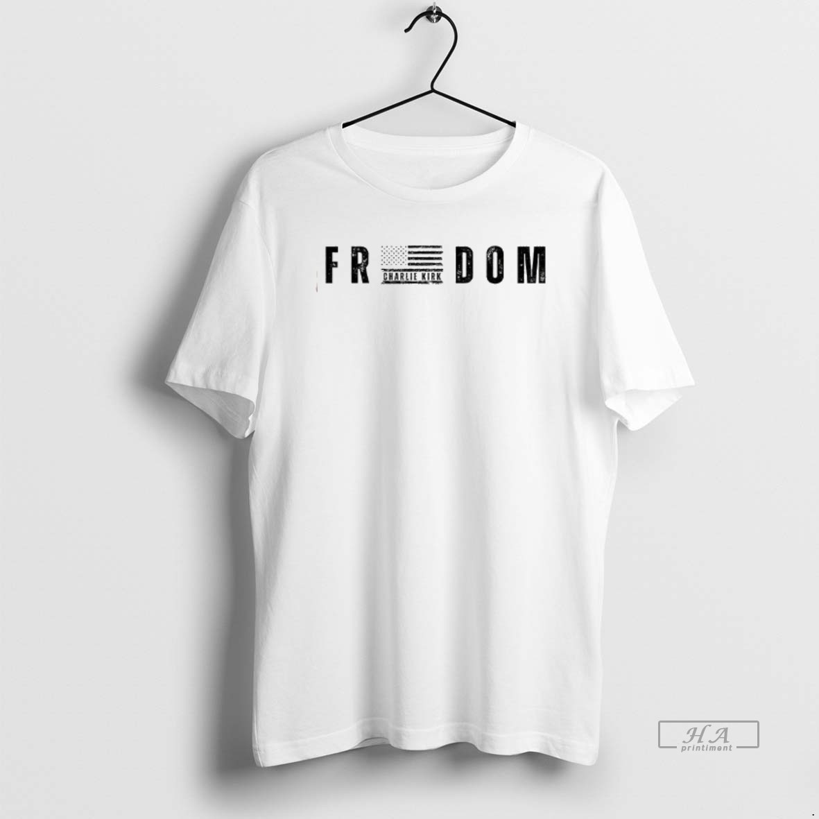 Official Trendy Freedom Charlie Kirk Pray For Charlie Kirk Make America Great Again Usa Flag Tee Shirt