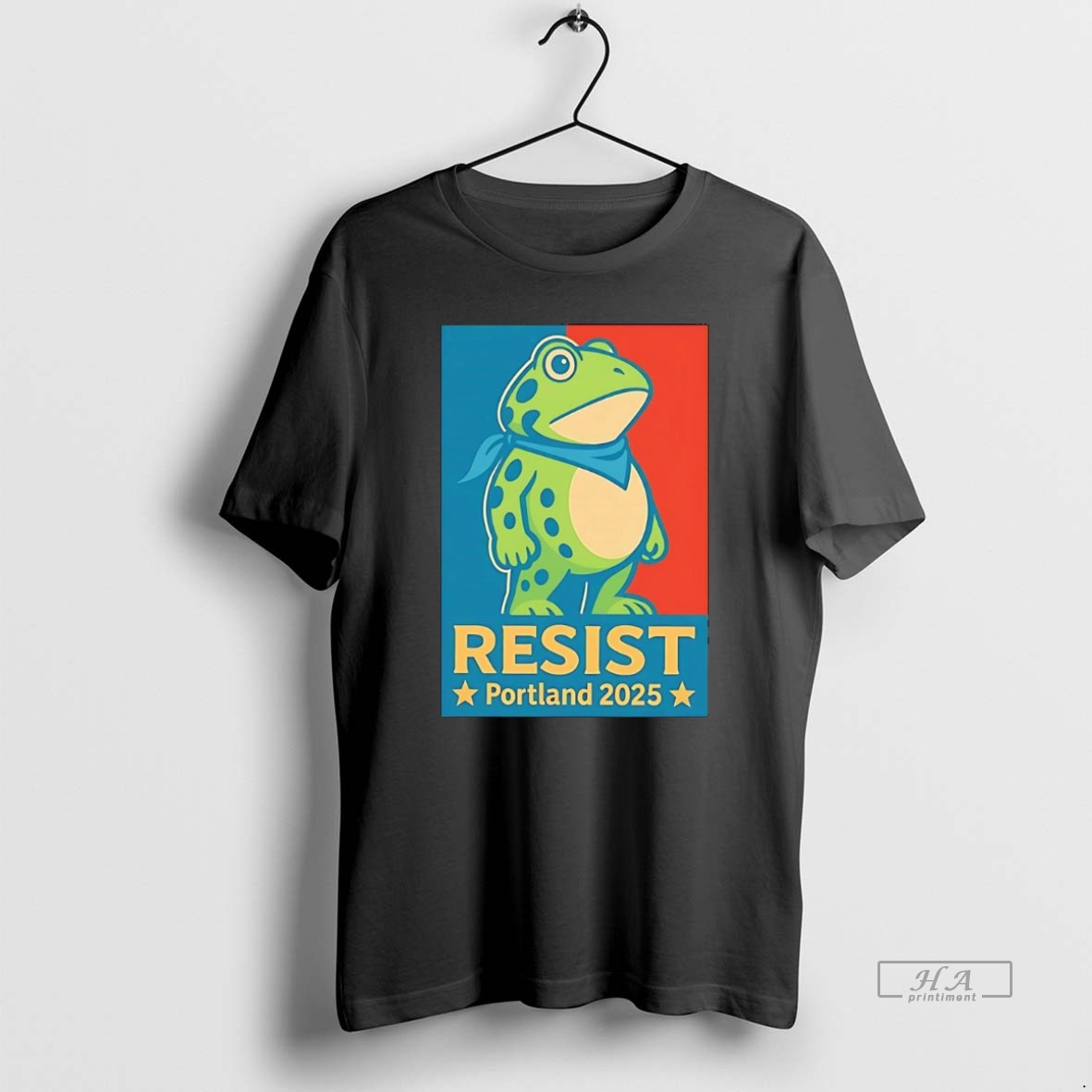 Official Trendy Frog Resist Portland 2025 Tee Shirt