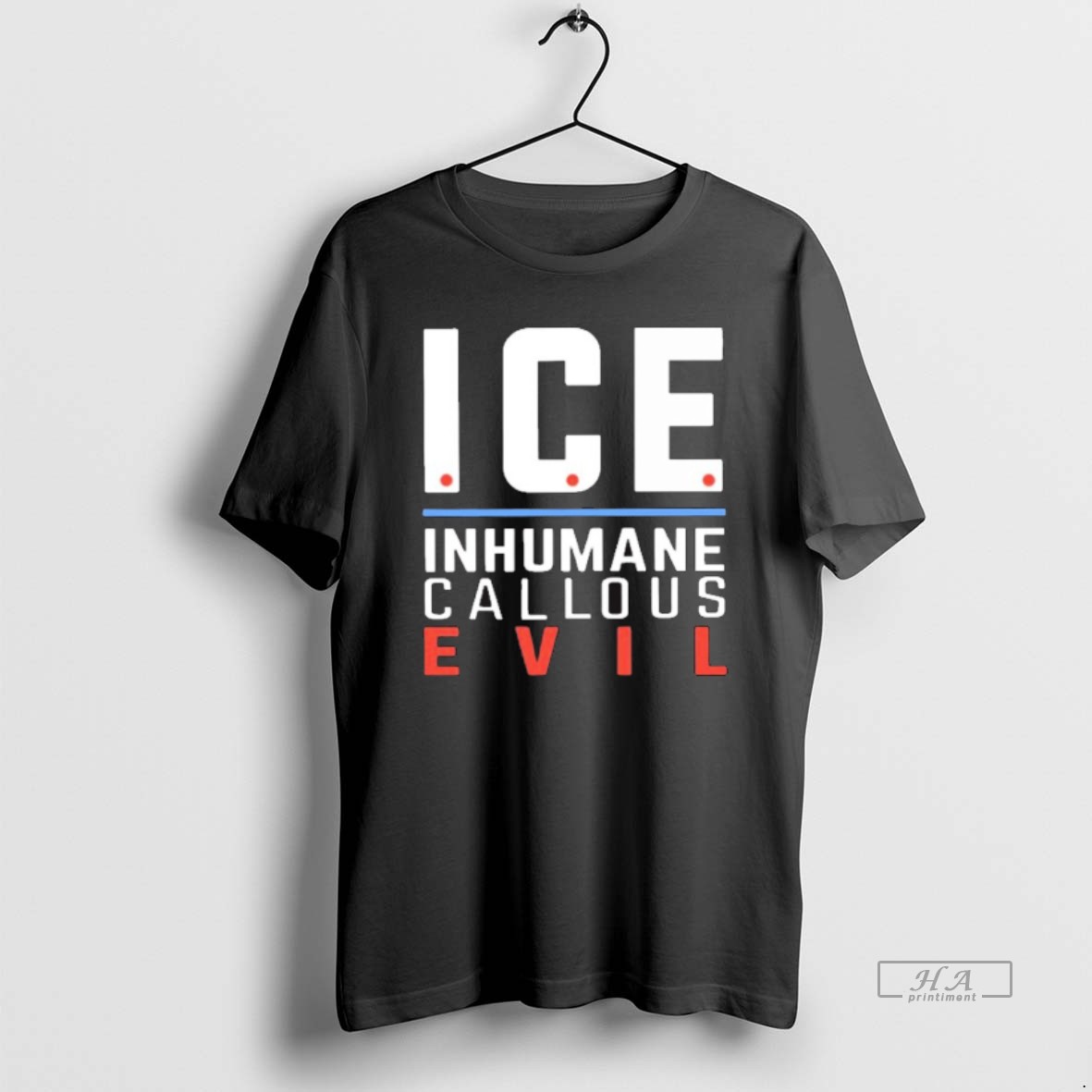 Official Trendy Greta Thunberg Ice Inhumane Callous Evil 2025 Tee Shirt
