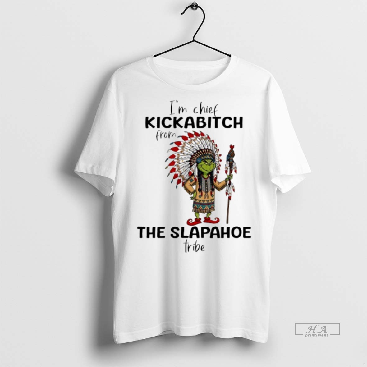 Official Trendy Grinch Native American Im Chief Kickabitch From The Slap_d0_b0_d0_bd_d0_be_d0_b5 Tribe Tee Sweater Hoodie