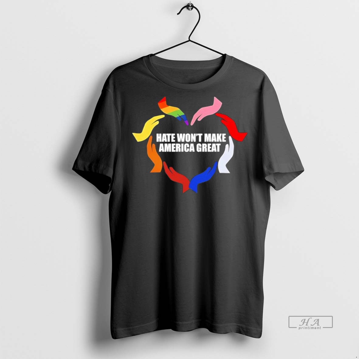 Official Trendy Hate Wont Make America Great Tee Sweater Hoodie