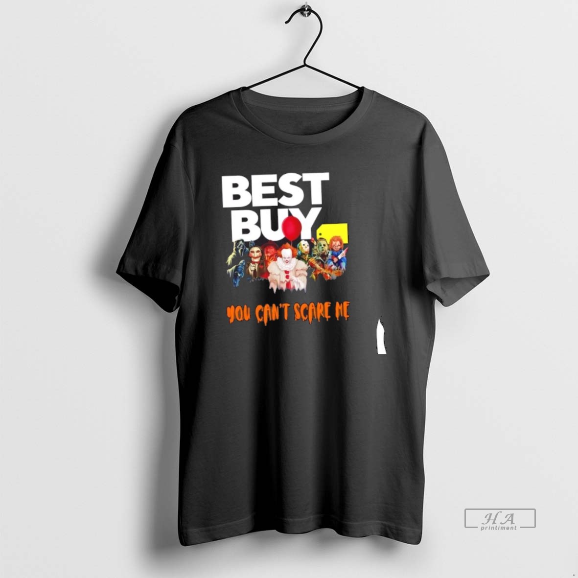 Official Trendy Horror Movies Halloween X Best Buy You Cant Scare Me Tee Shirt