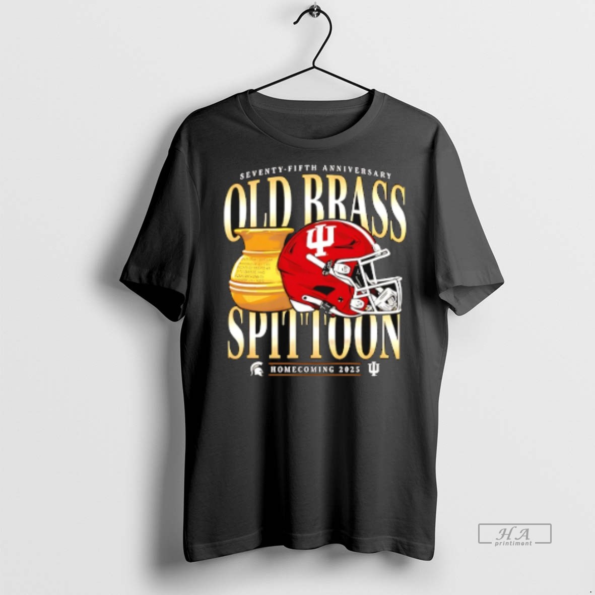 Official Trendy Iu Football Old Brass Spittoon Rivalry Homecoming 2025 Tee Sweater Hoodie