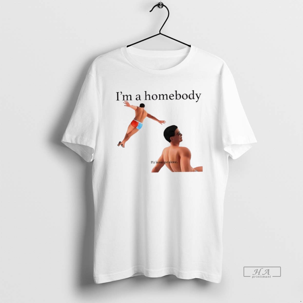 Official Trendy Im A Homebody Plz Leave Me Alone Tee Shirt