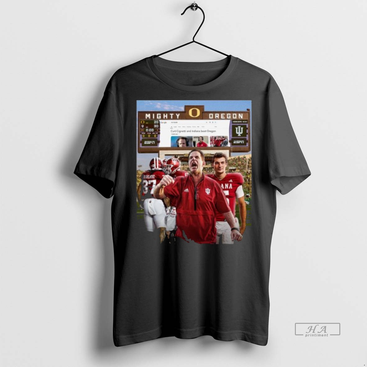 Official Trendy Indiana Hoosiers Mighty Oregon Indiana 30 20 Oregon Ducks Tee Sweater Hoodie