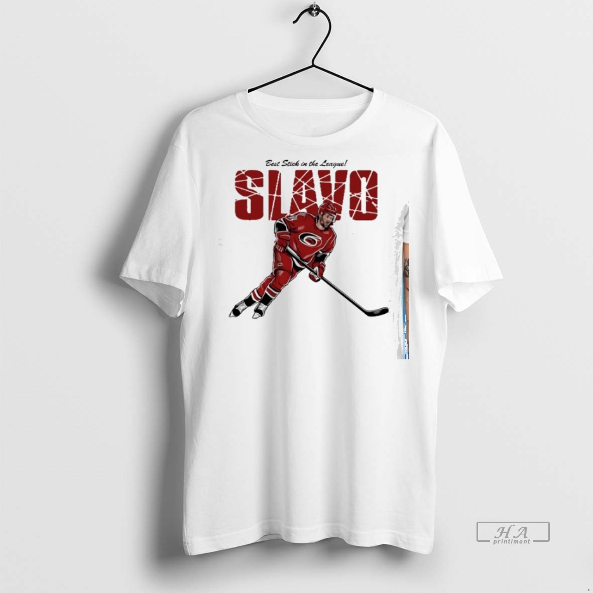 Official Trendy Jaccob Slavin Slavo Carolina Hurricanes Hockey Best Stick In The League Tee Sweater Hoodie