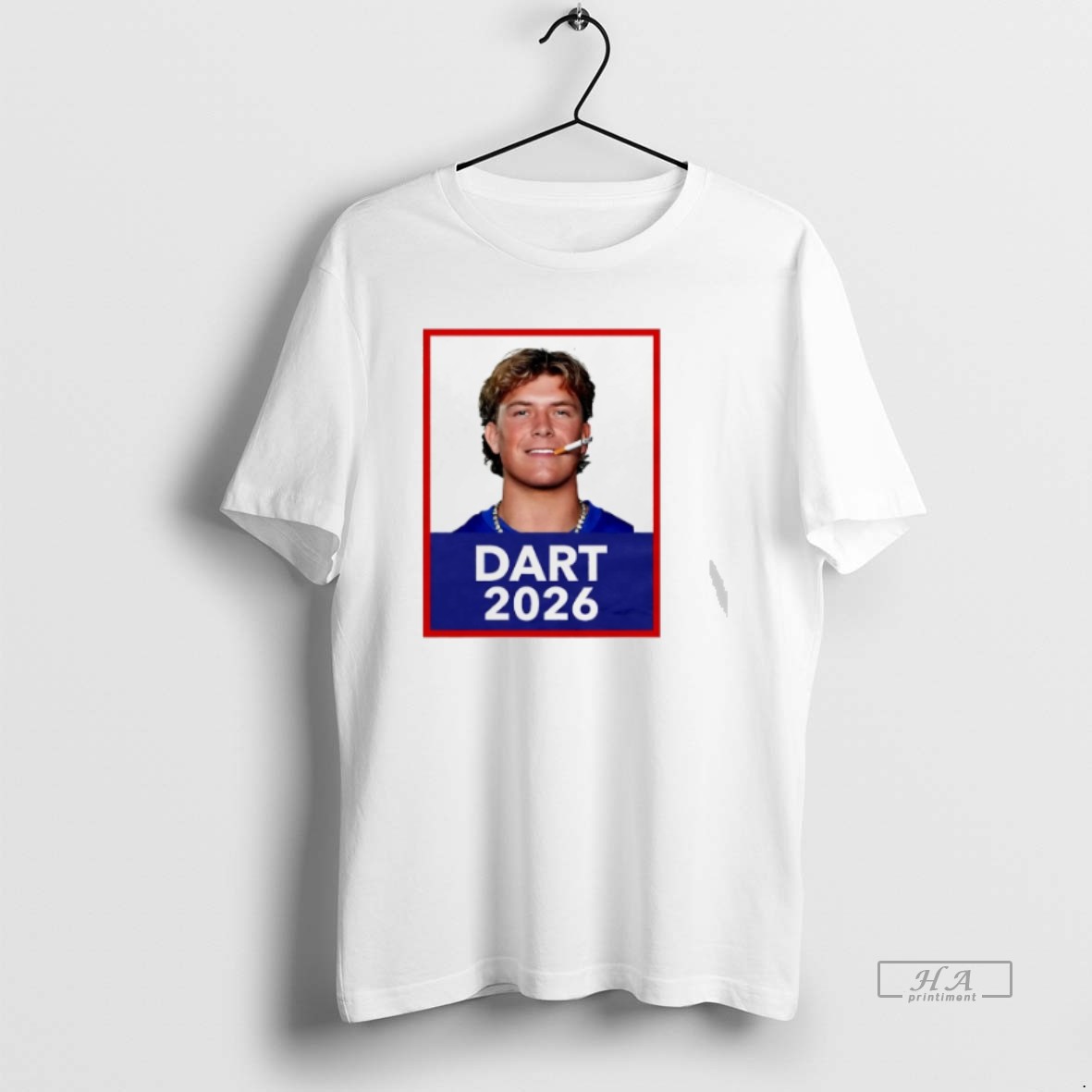 Official Trendy Jaxson Dart New York Giants Dart 2026 Cigarette Tee Shirt