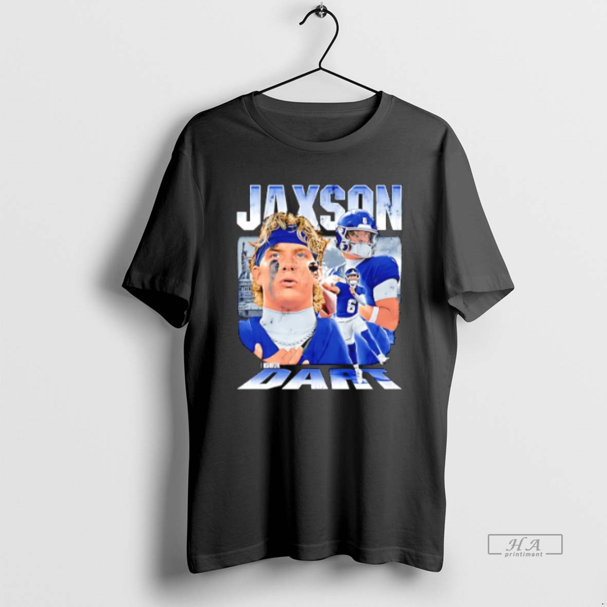 Official Trendy Jaxson Dart New York Giants Vintage Tee Shirt
