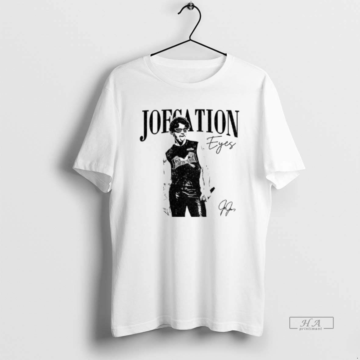 Official Trendy Jonas Brothers Tour Joecation Eyes Signature Tee Shirt