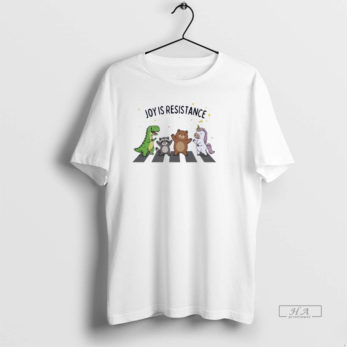 Official Trendy Joy Is Resistance Portland Frogs Animals Tee Shirt