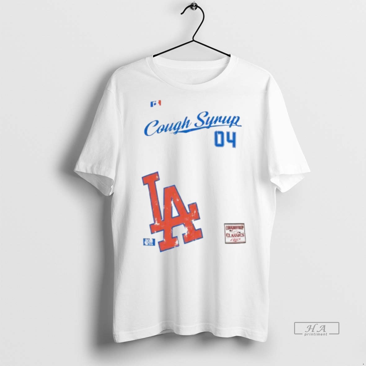 Official Trendy Los Angeles Dodgers Baseball Cough Syrup 04 Tee Sweater Hoodie