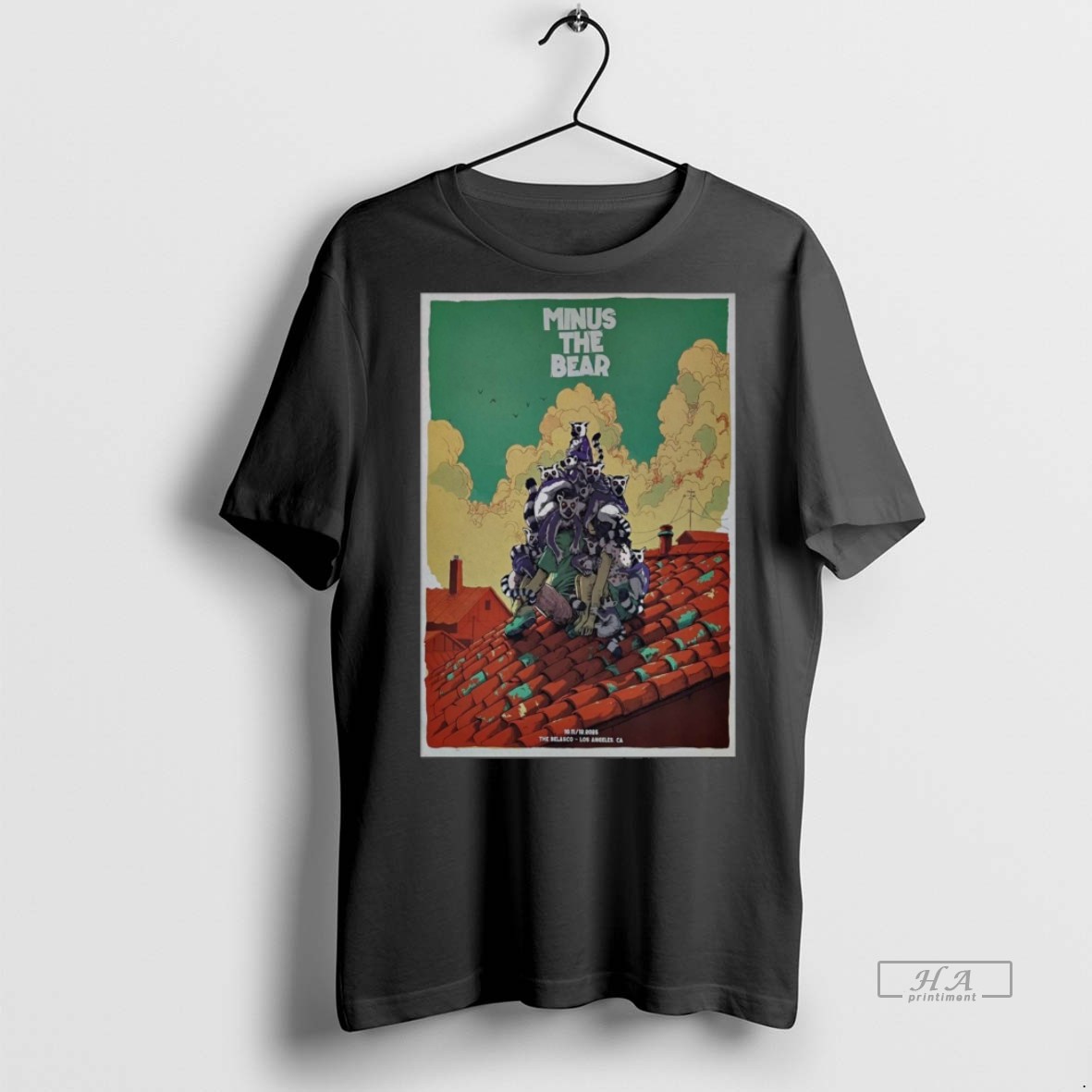 Official Trendy Minus The Bear October 11 12 2025 The Belasco Los Angeles Ca Tee Sweater Hoodie