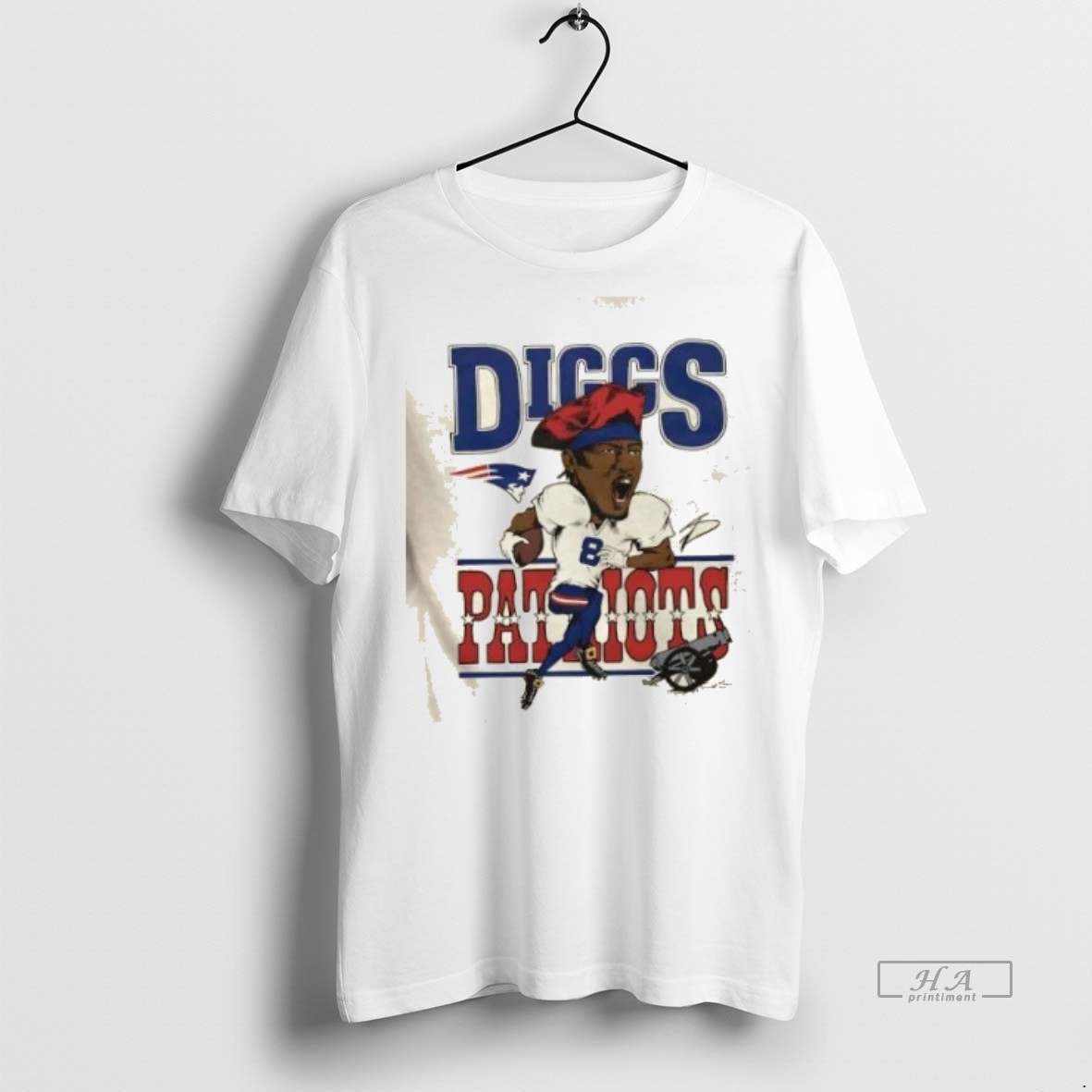 Official Trendy New England Patriots Stefon Diggs Football Cartoon Signature Tee Sweater Hoodie