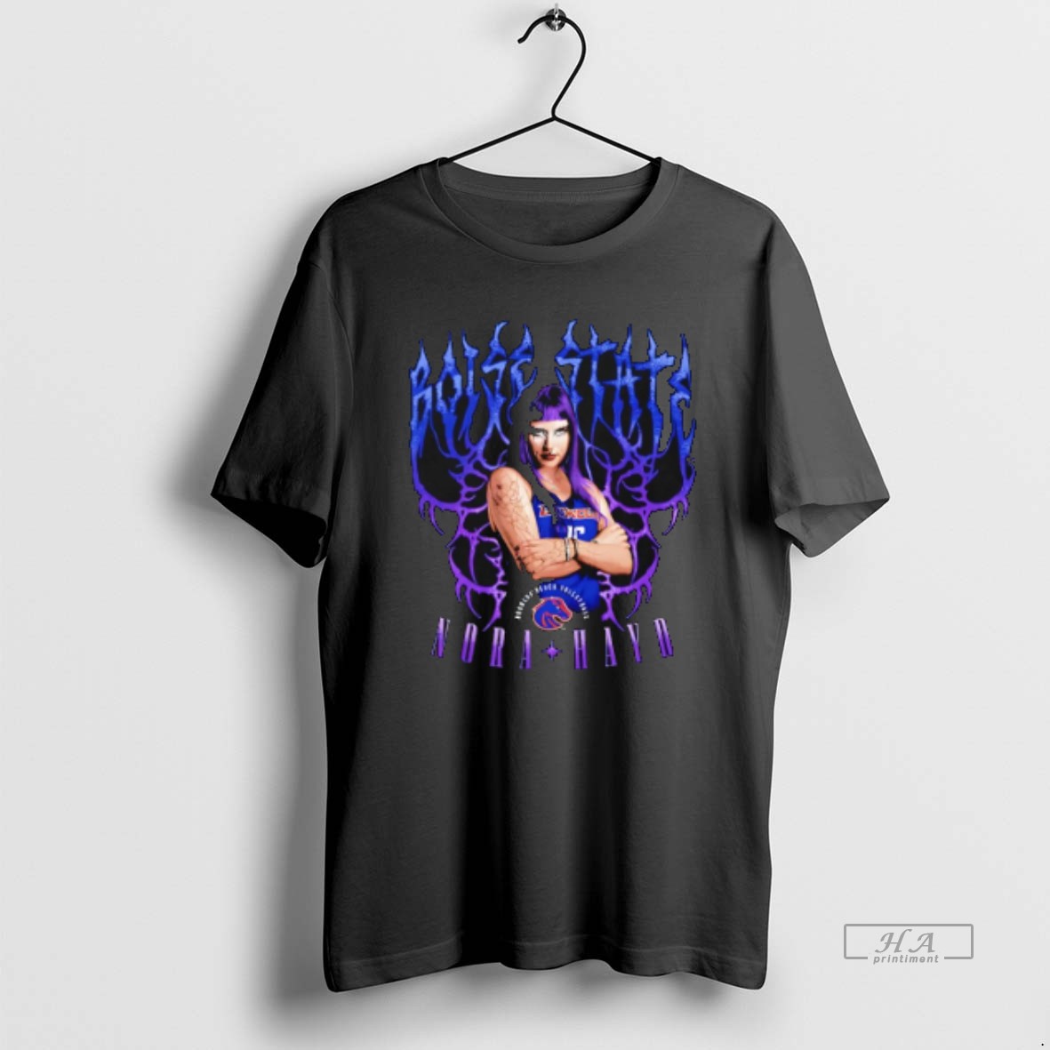 Official Trendy Nora Hayd Boise State Volleyball Graphic Tee Shirt