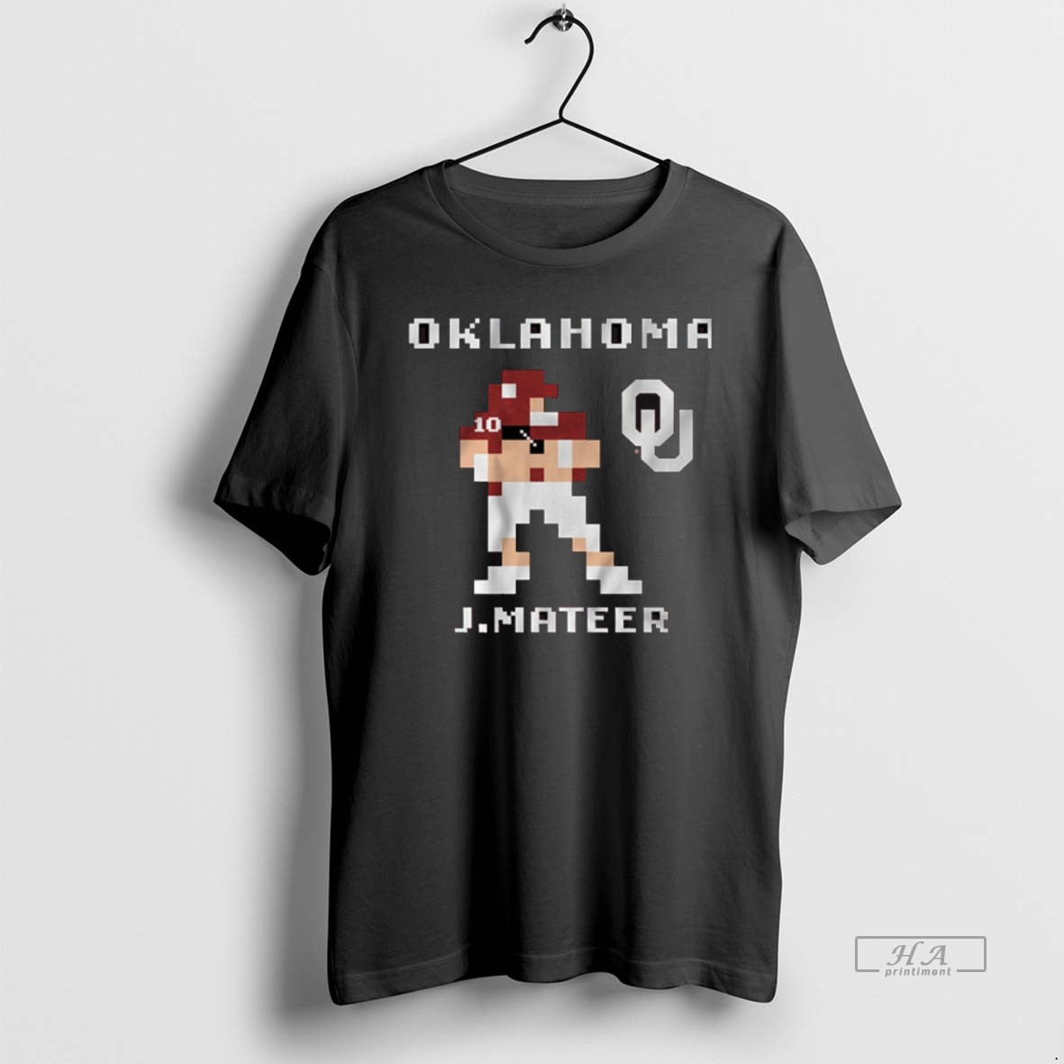 Official Trendy Oklahoma Sooners Football Ncaa John Mateer Retro Baller Tee Shirt