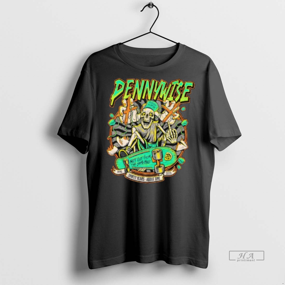 Official Trendy Pennywise About Time 30 Years Anniversary Same Old Story Tee Sweater Hoodie