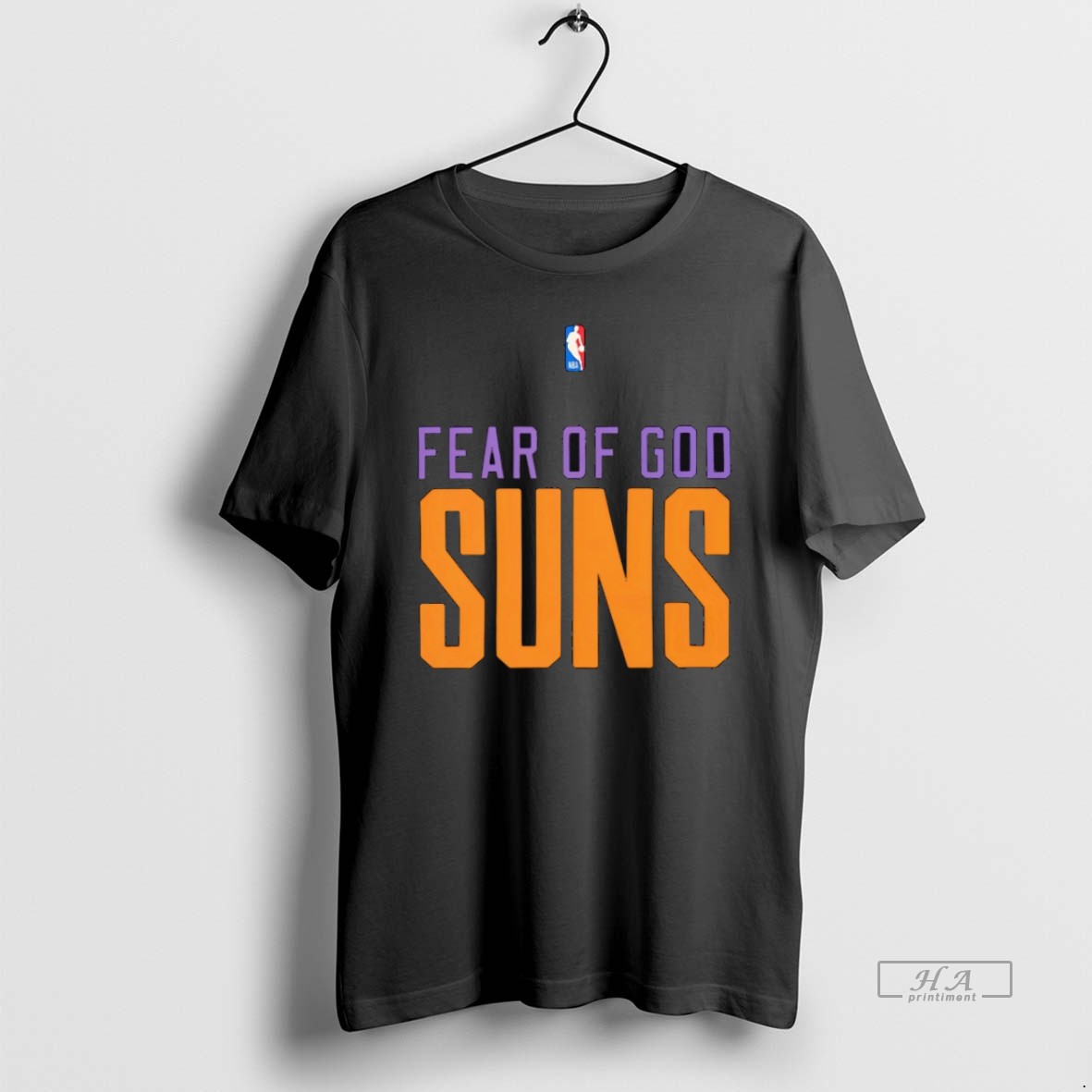 Official Trendy Phoenix Suns Nba Fear Of God Suns Tee Shirt