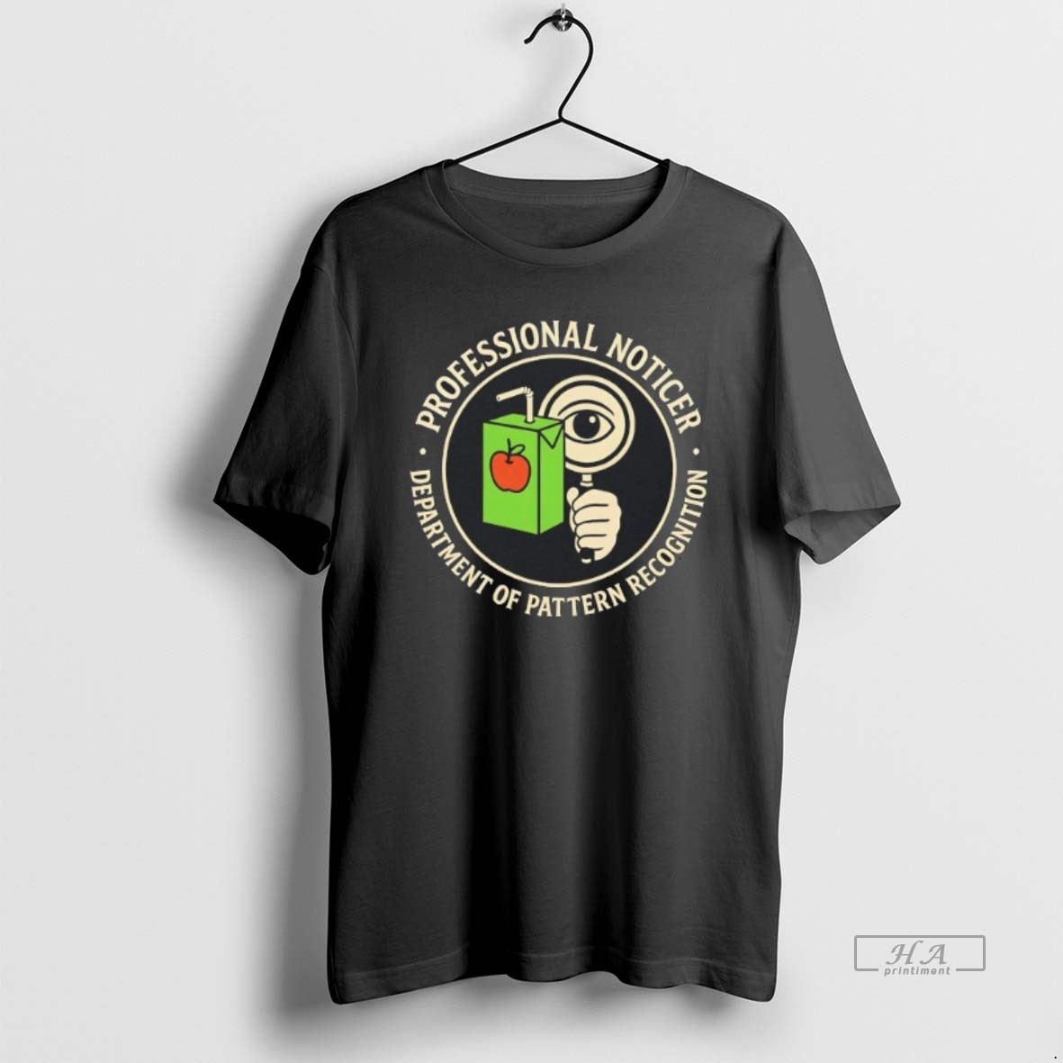 Official Trendy Professional Noticer Department Of Pattern Recognition Tee Shirt