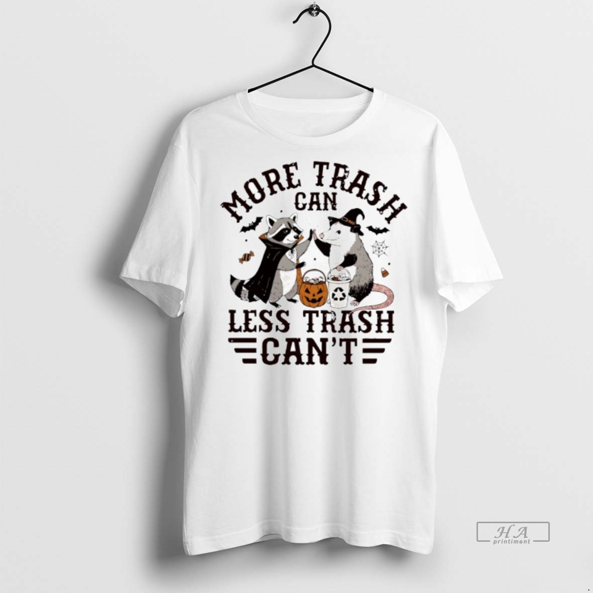 Official Trendy Raccoons And Opossums More Trash Can Less Trash Cant Tee Sweater Hoodie