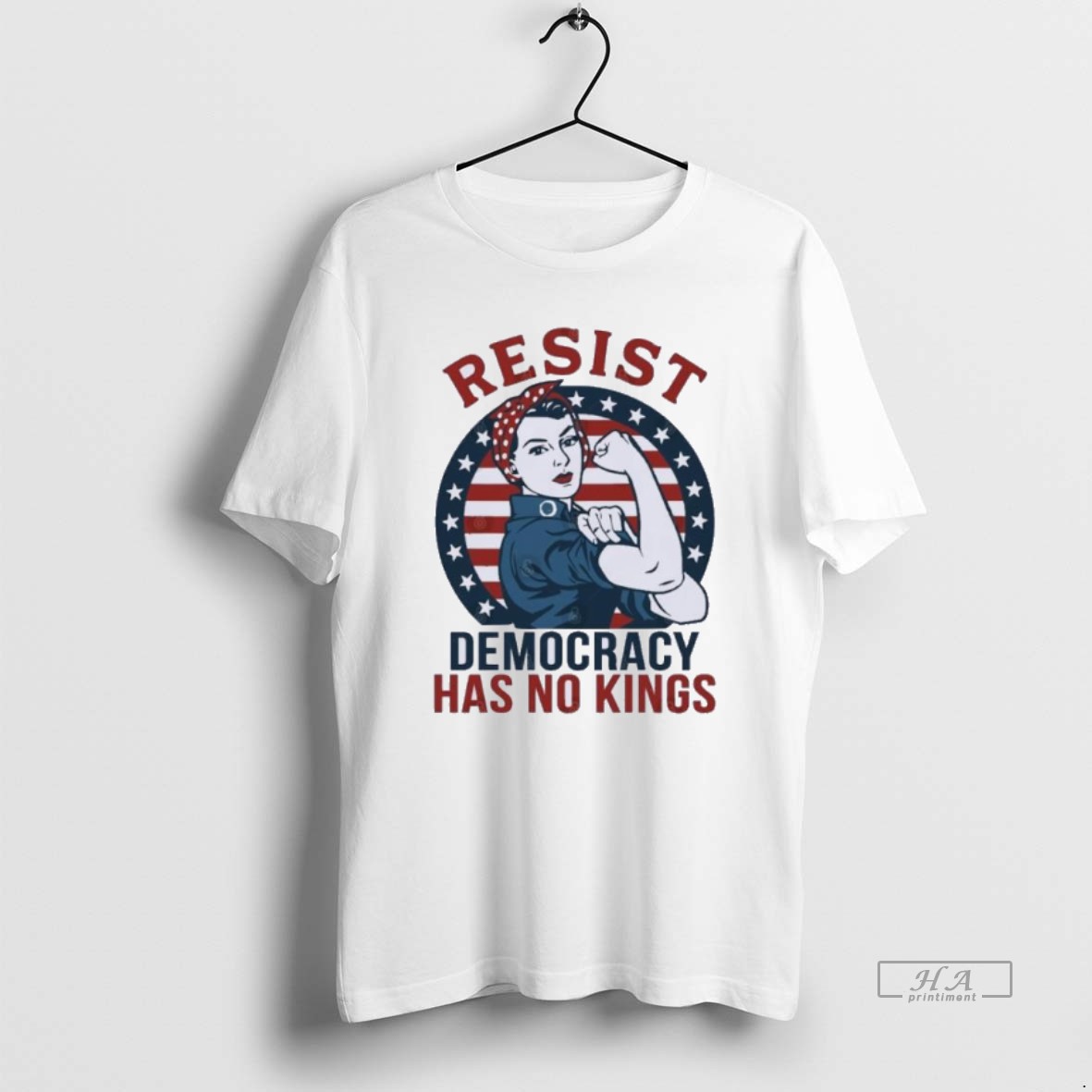 Official Trendy Resist Democracy Has No Kings October 18 Tee Shirt