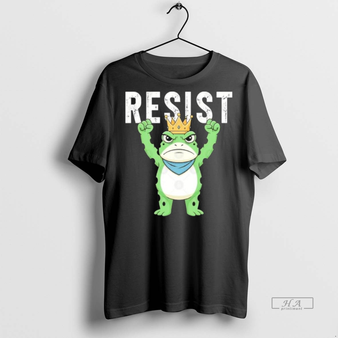 Official Trendy Resist Portland Frog King Tee Sweater Hoodie