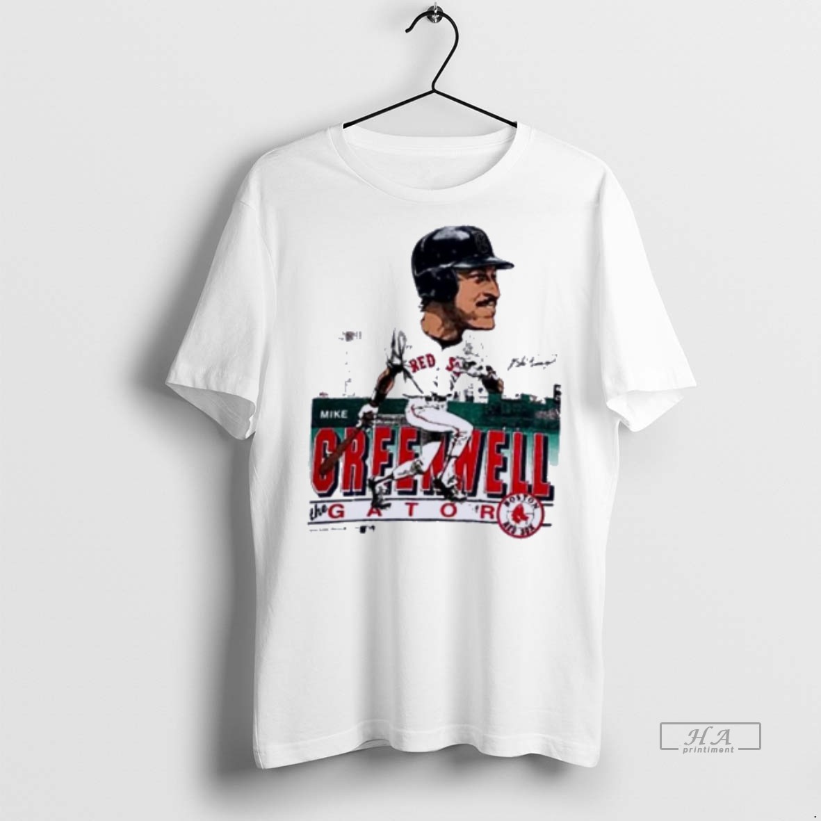 Official Trendy Rip Mike Greenwell Gator Red Sox Tee Sweater Hoodie