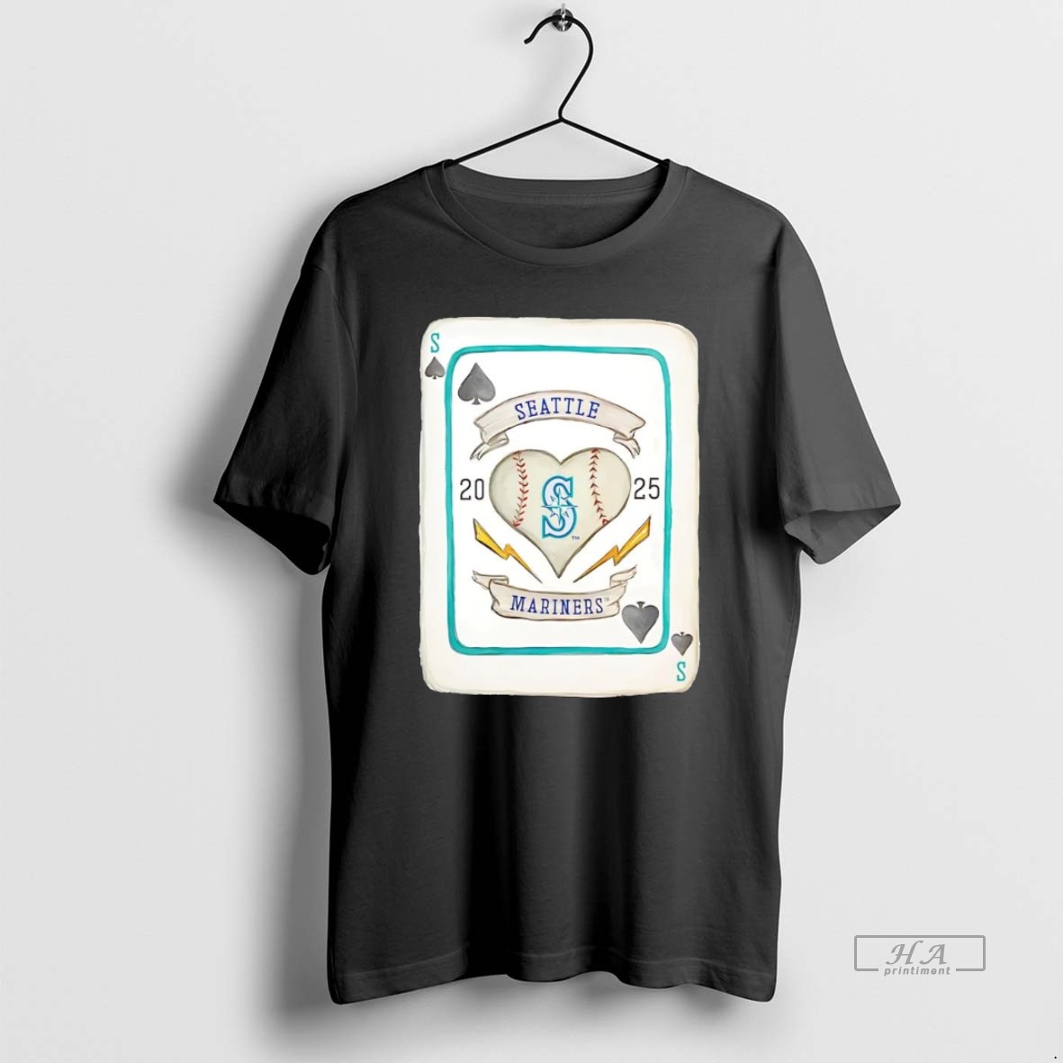 Official Trendy Seattle Mariners 2025 Card Tee Shirt