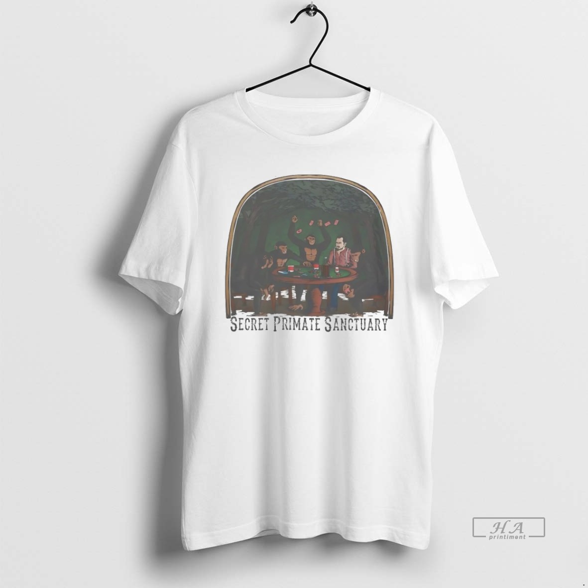 Official Trendy Secret Primate Sanctuary Tee Shirt