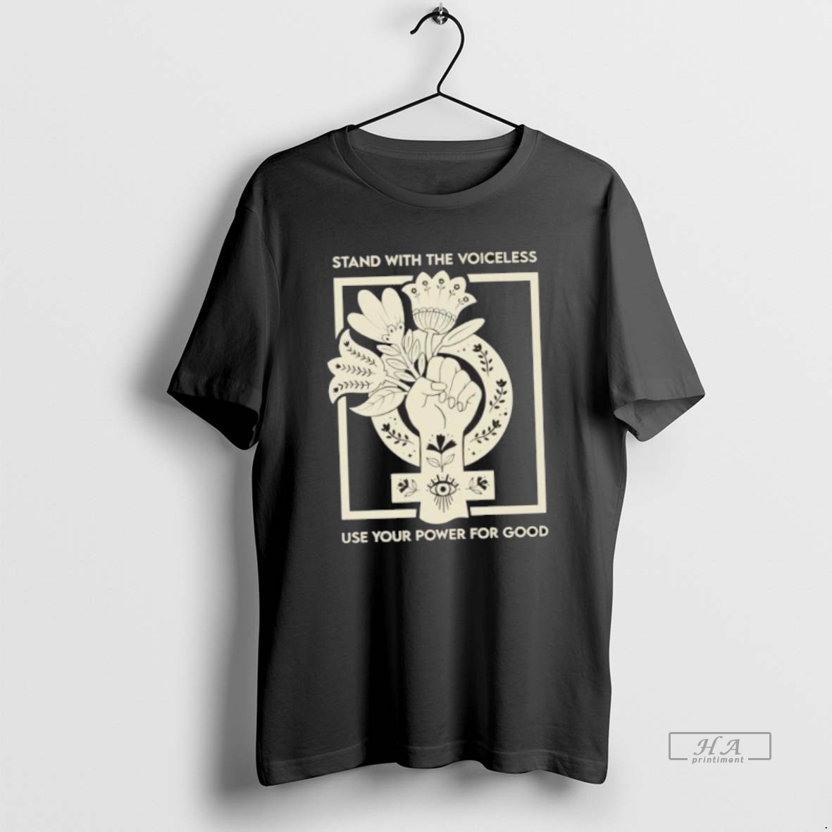 Official Trendy Stand With The Voiceless Use Your Power For Good Tee Shirt