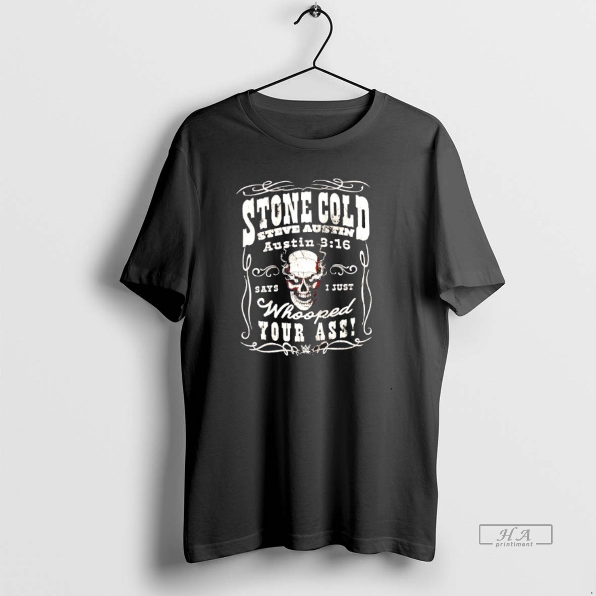 Official Trendy Stone Cold Steve Austin Wwe Says I Just Whooped Your Ass Tee Shirt