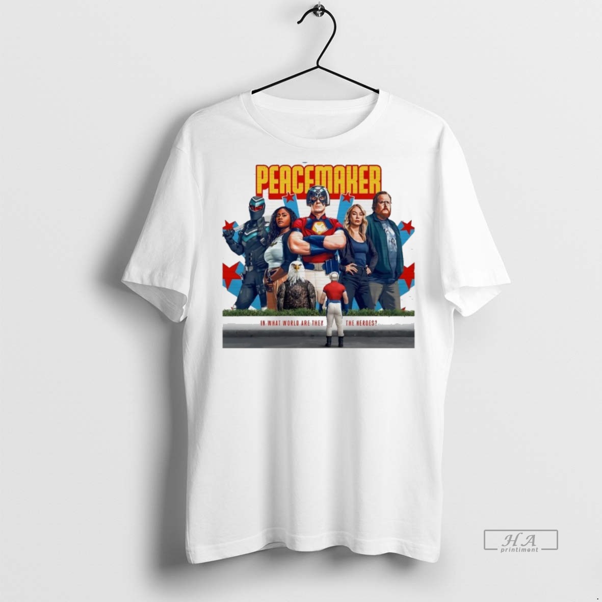 Official Trendy Superman Peacemaker In What World Are They The Heroes Tee Sweater Hoodie