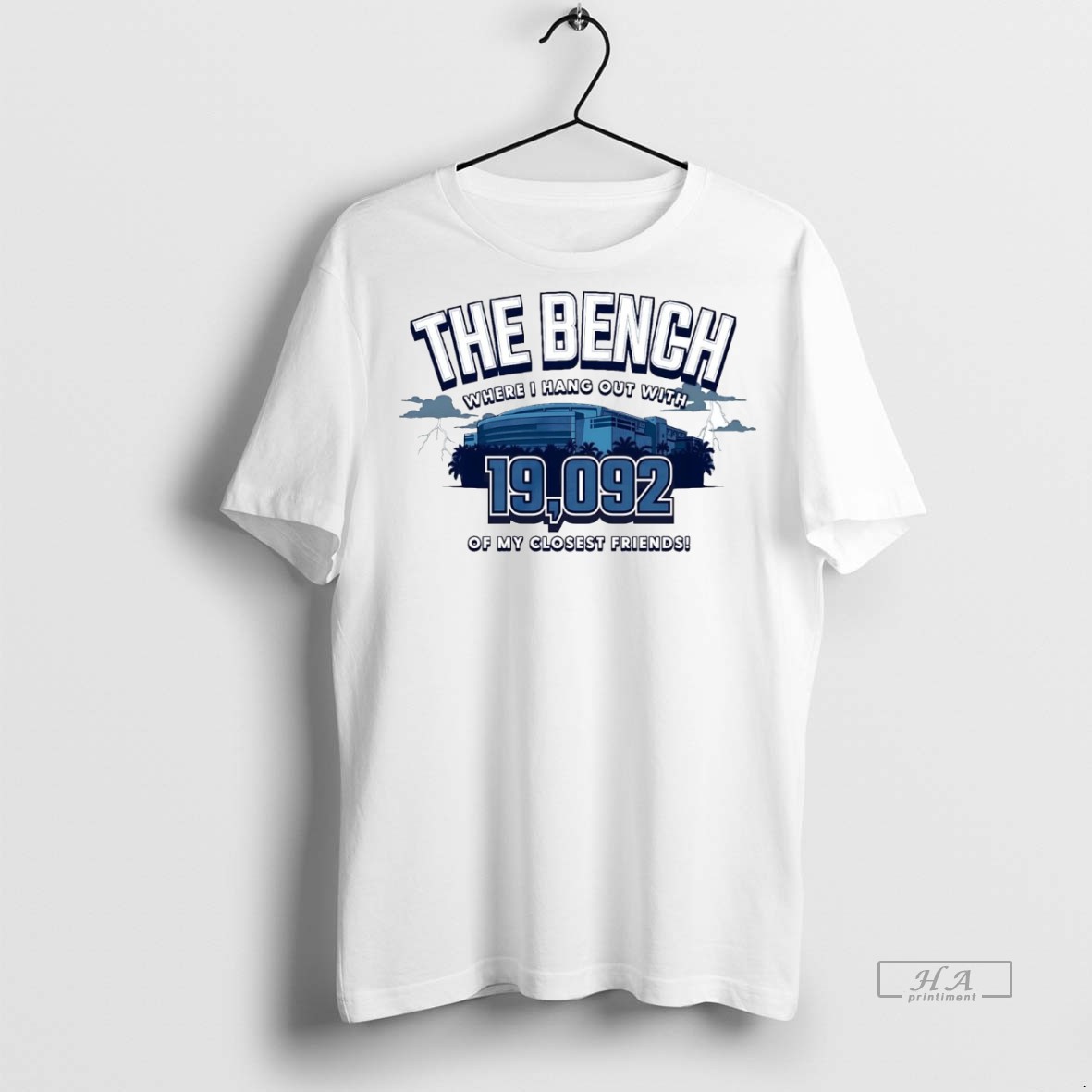 Official Trendy Tampa Bay Lightning The Bench Where I Hang Out With 19092 Tee Sweater Hoodie