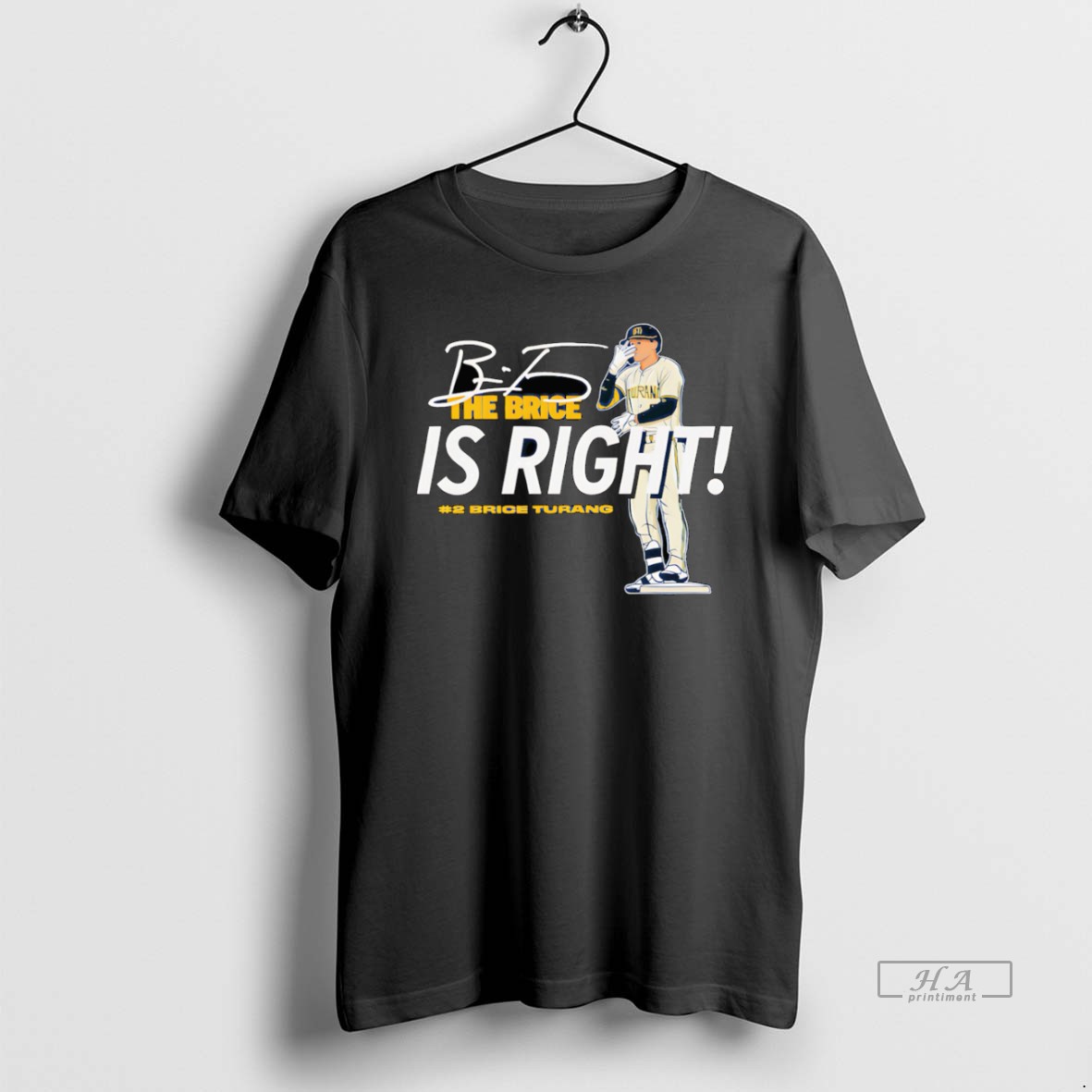 Official Trendy The Brice Is Right Brice Turang Tee Shirt