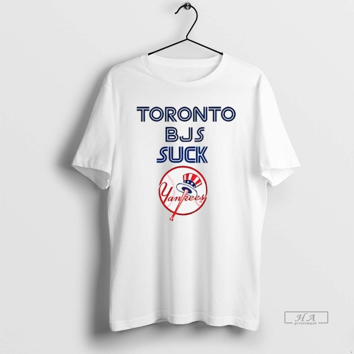 Official Trendy Toronto Bjs Suck New York Yankees Mlb Baseball Logo 2025 Tee Shirt