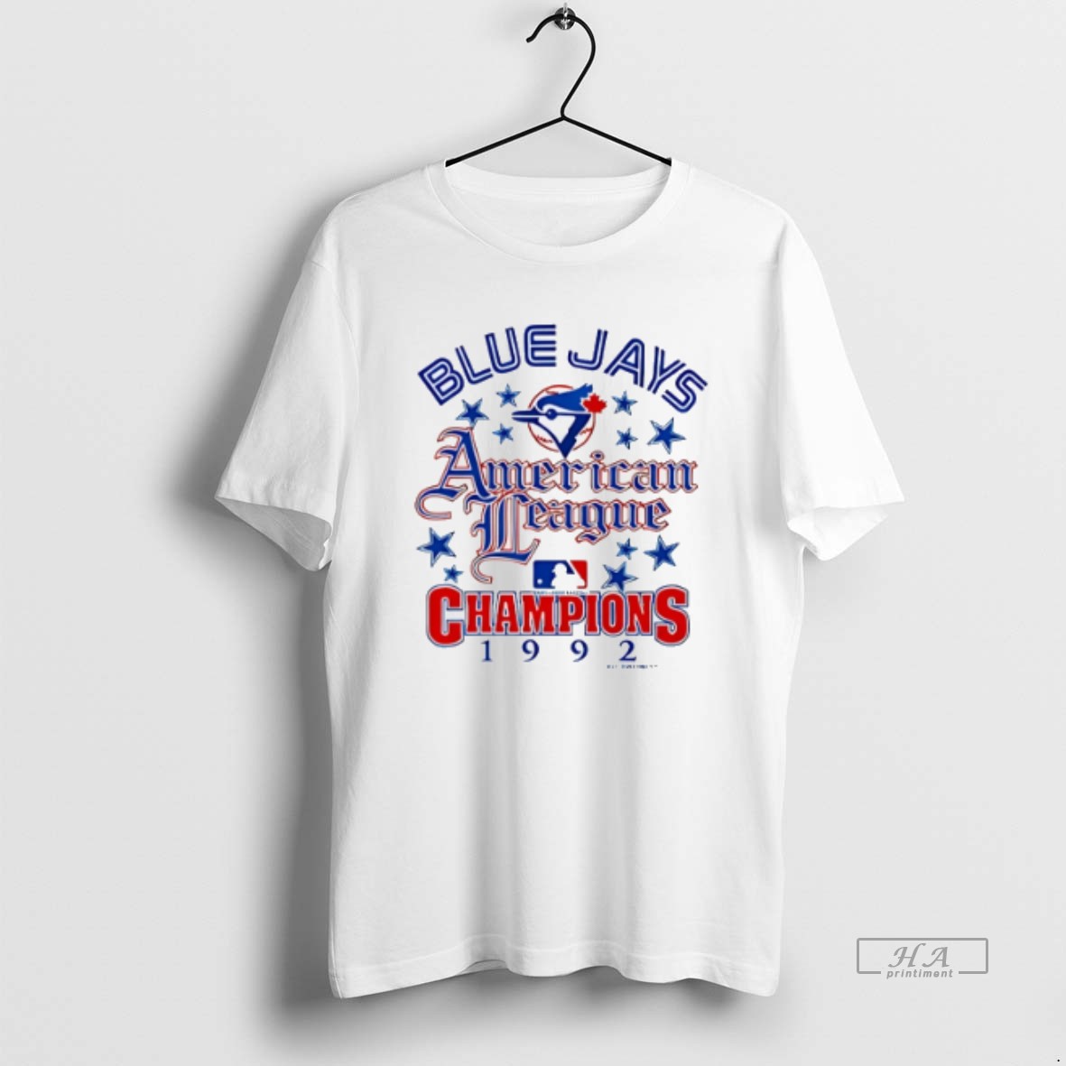 Official Trendy Toronto Blue Jays 1992 Mlb American League Champions Tee Shirt