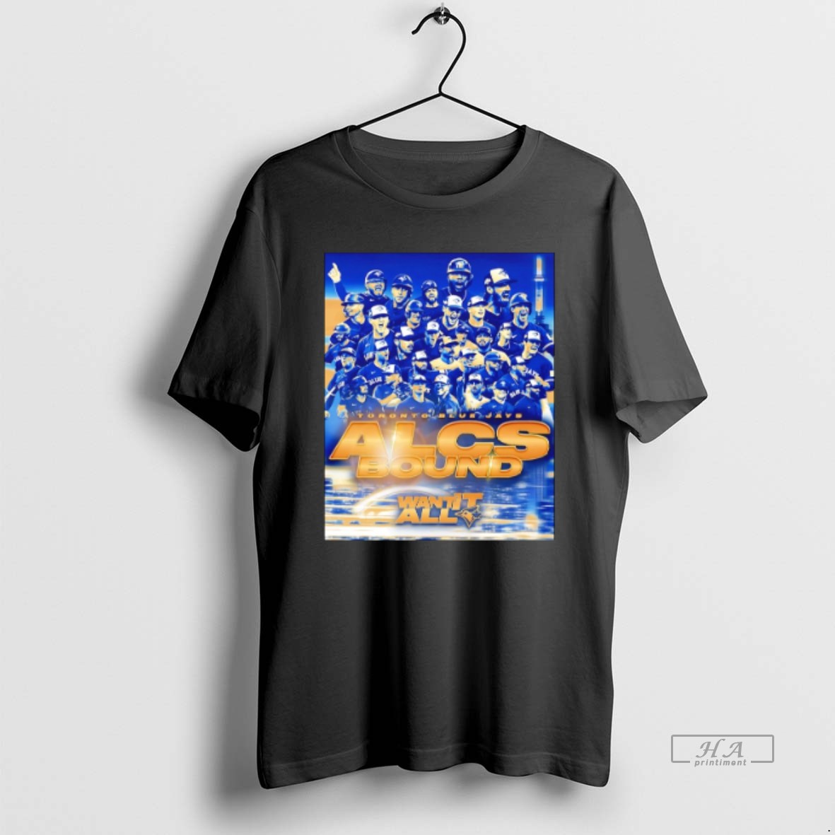 Official Trendy Toronto Blue Jays 2025 Alcs Bound Want It All Champions Tee Shirt
