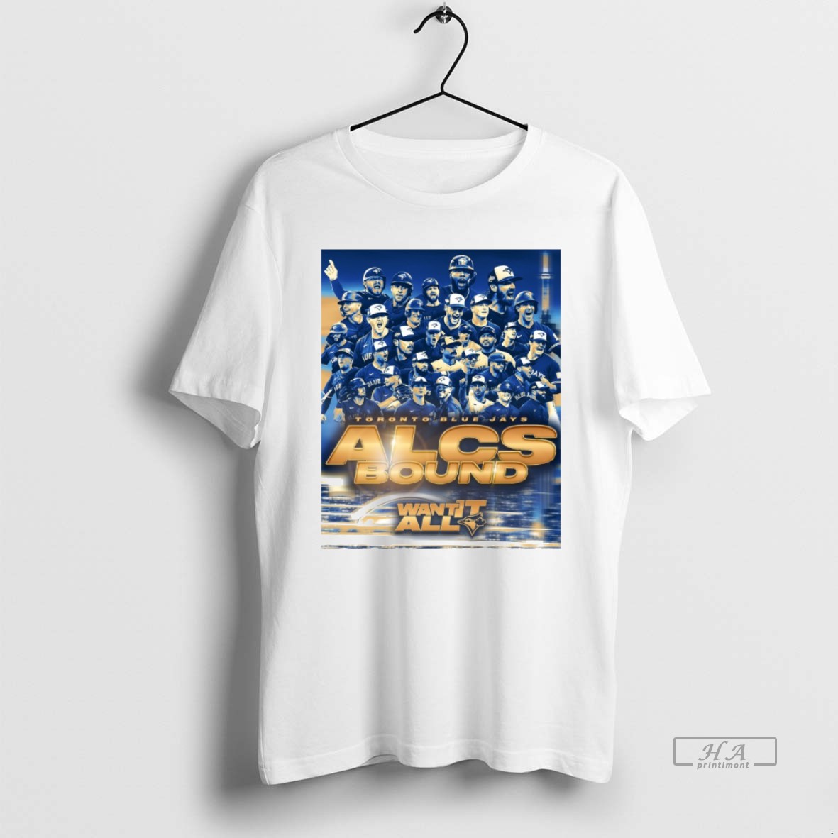 Official Trendy Toronto Blue Jays Mlb 2025 Alcs Championship Bound Want It All Tee Shirt