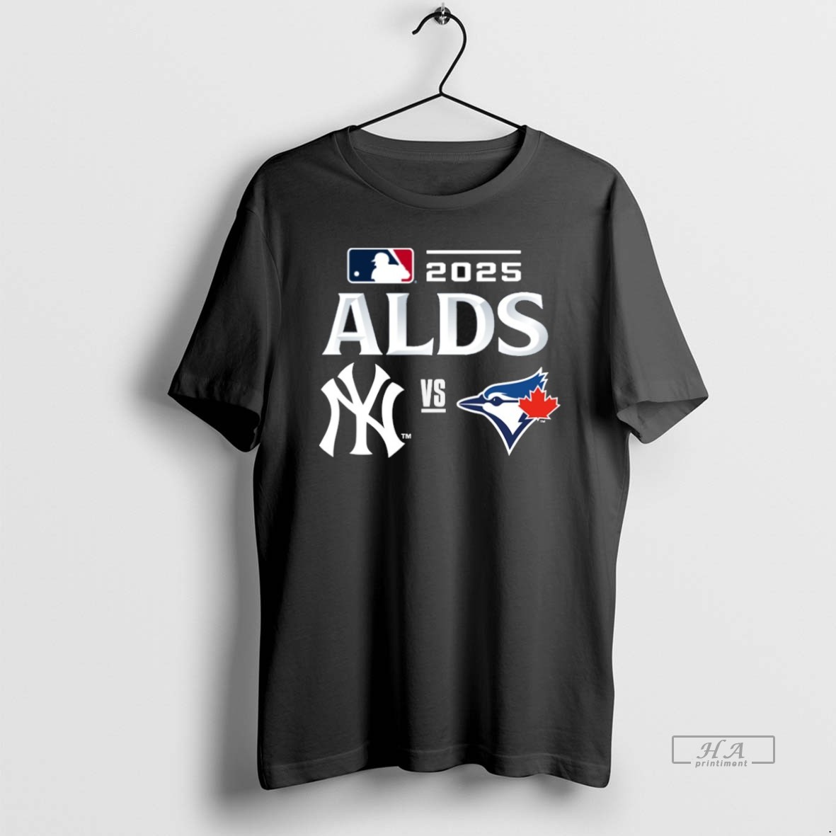 Official Trendy Toronto Blue Jays Vs New York Yankees 2025 Mlb Alds Matchup Tee Shirt