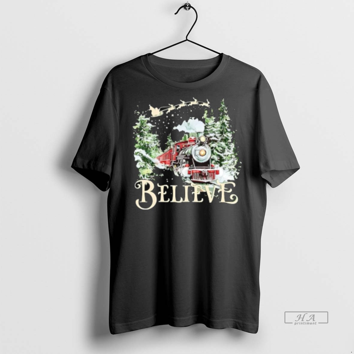 Official Trendy Train Polar Express Christmas Vintage Tee Sweater Hoodie