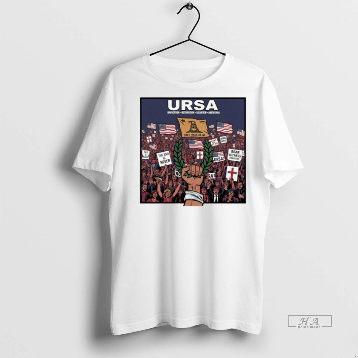 Official Trendy Ursa Unification Retribution Salvation America Tee Sweater Hoodie