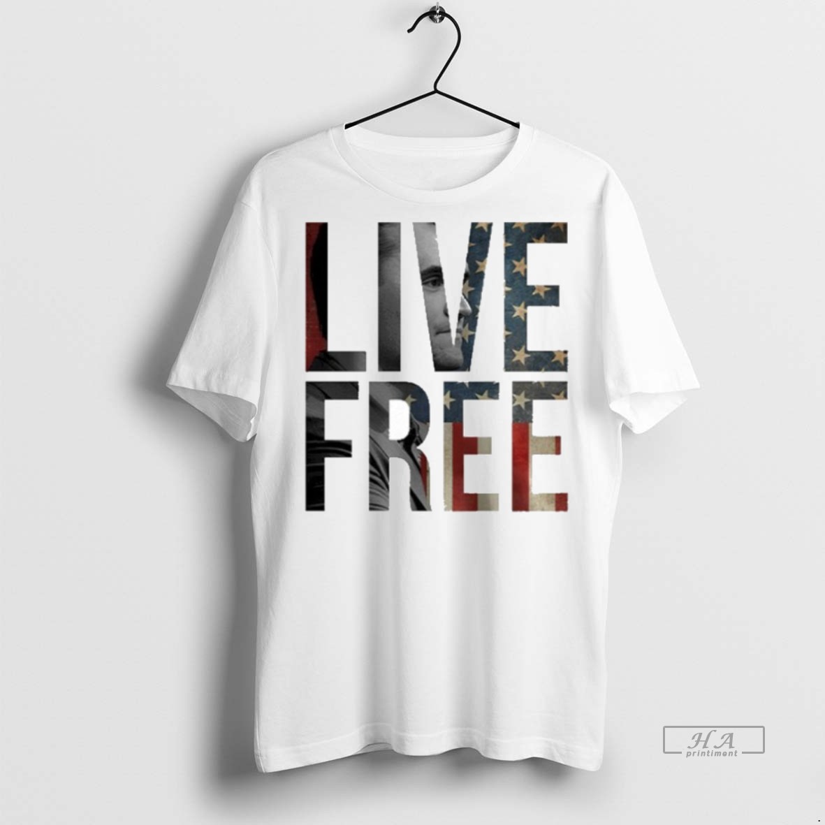 Official Trendy Charlie Kirks Live Free Tee Sweater Hoodie