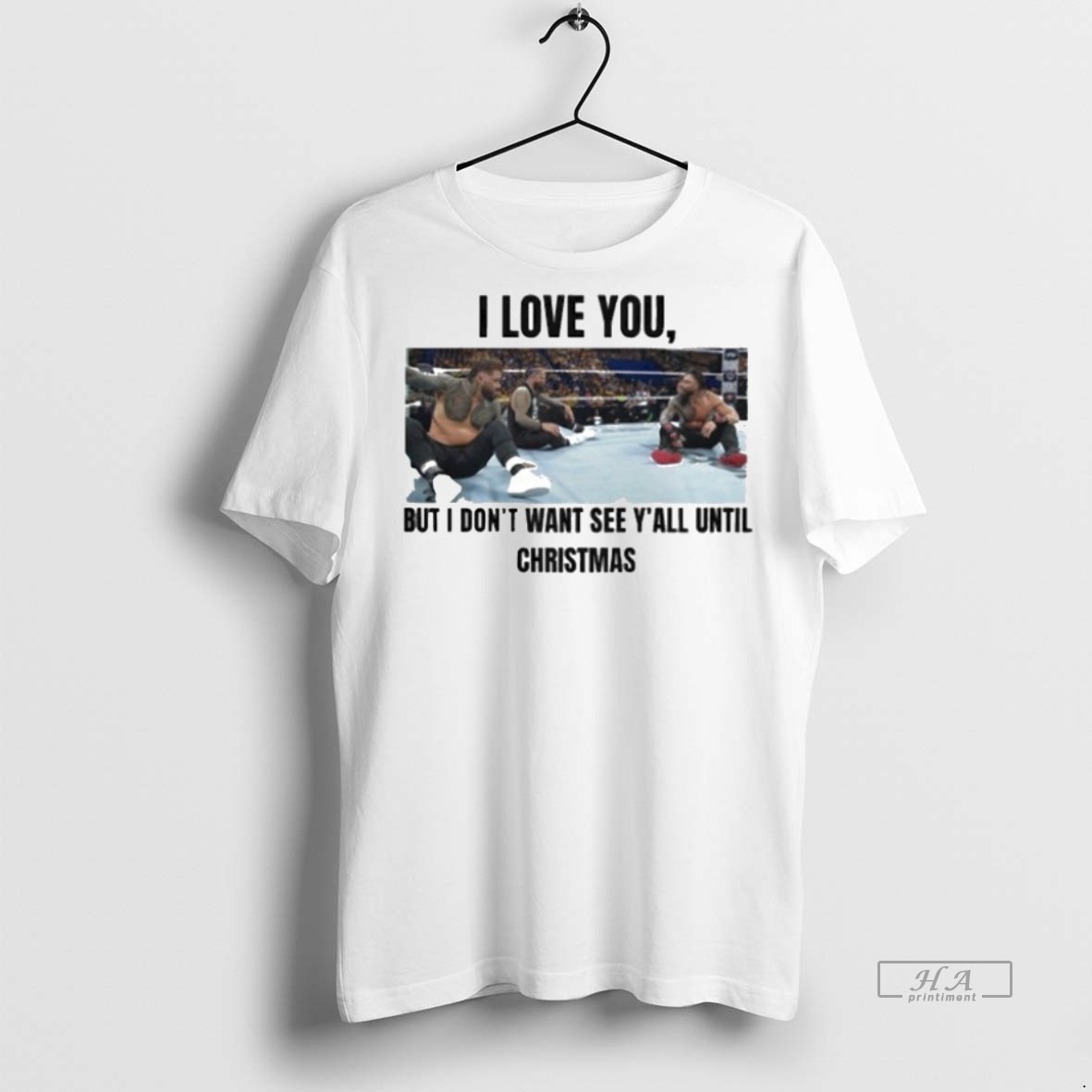 Official Trendy I Love You But I Dont Wanna See Yall Until Christmas Tee Sweater Hoodie